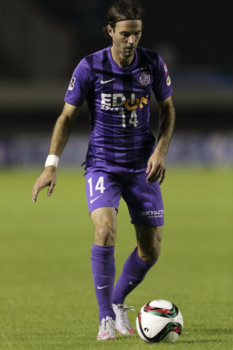 現役時代のミキッチ（2015年）©Sports Graphic Number