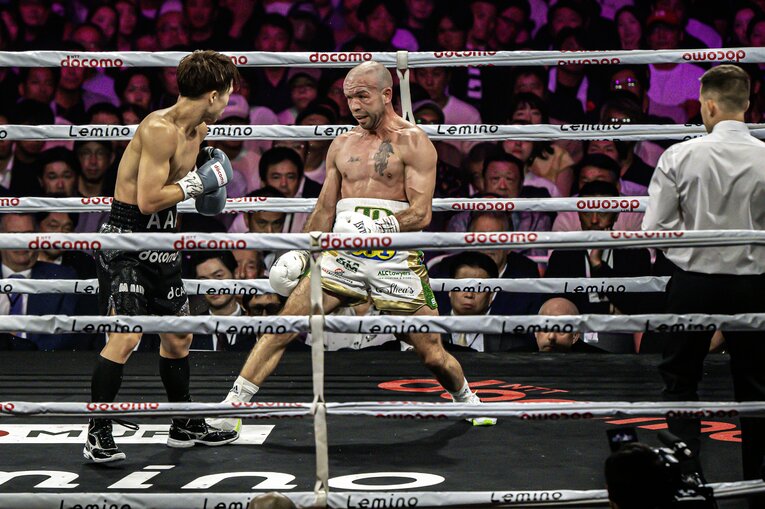 井上尚弥vs.TJ・ドヘニー。2024年9月3日、有明アリーナ　©Takuya Sugiyama