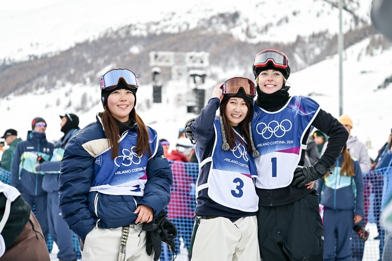 表彰台の3人がそれぞれ素晴らしいパフォーマンスを見せたことは間違いないが　©Nanae Suzuki/JMPA