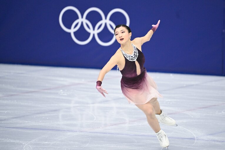 「めっちゃ、すぱっと決めました」坂本花織（25歳）が現役引退を”決断した理由” …ラスト五輪に向けた”最後の課題”とは「緊張とどう向き合うか」(14)