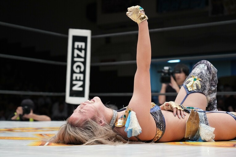 『DREAM STAR GP』決勝に勝ち進んだビクトリア弓月　©Essei Hara