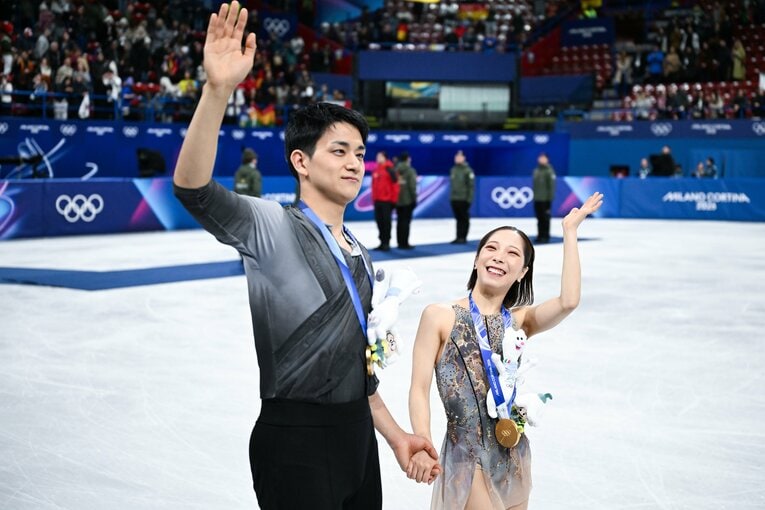 【特選写真60枚超】りくりゅう伝説の五輪逆転劇を振り返る（写真は右に続きます）　©Asami Enomoto/JMPA