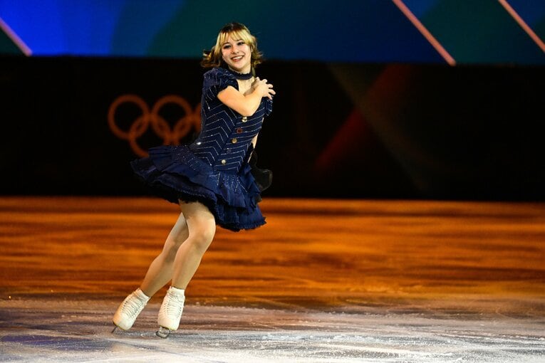 ミラノ五輪エキシビジョン【スワイプするとそのほかの写真もご覧になれます】　©Asami Enomoto／JMPA