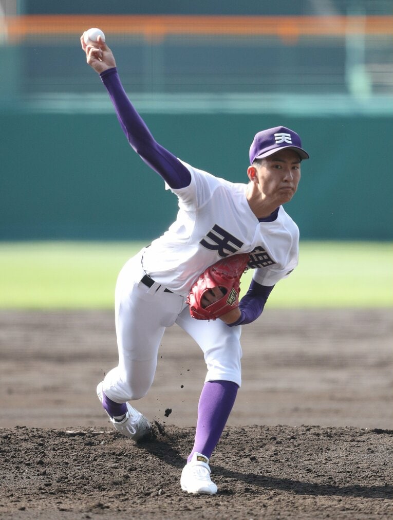 最後の夏は甲子園に届かなかった天理高時代の達　©JIJI PRESS