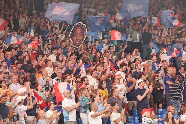 柔道人気が高いフランス　©JMPA