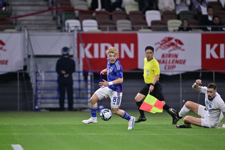 ウルグアイ戦 ©Takuya Nakachi／JMPA