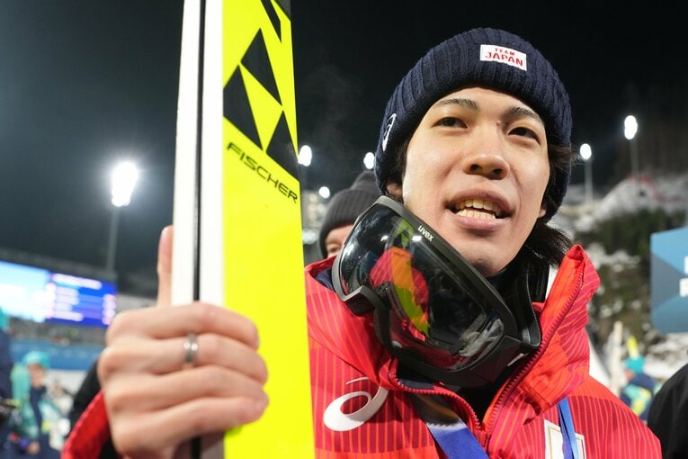 銅メダルを獲得した二階堂蓮　©Tsutomu Kishimoto／JMPA