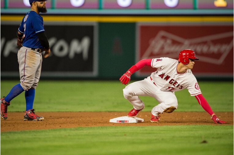 エンゼルス1年目の2018年　©Nanae Suzuki