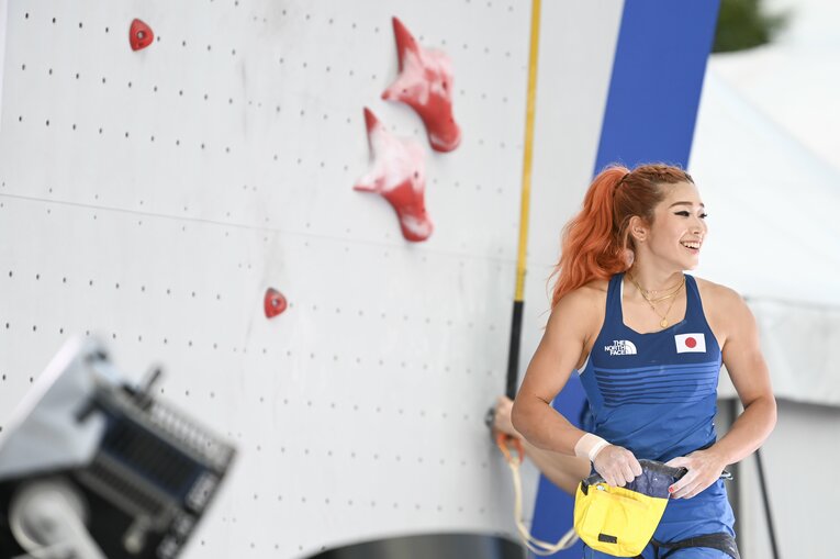 銀メダルに輝いた野中。野口の背中をずっと追いかけてきた