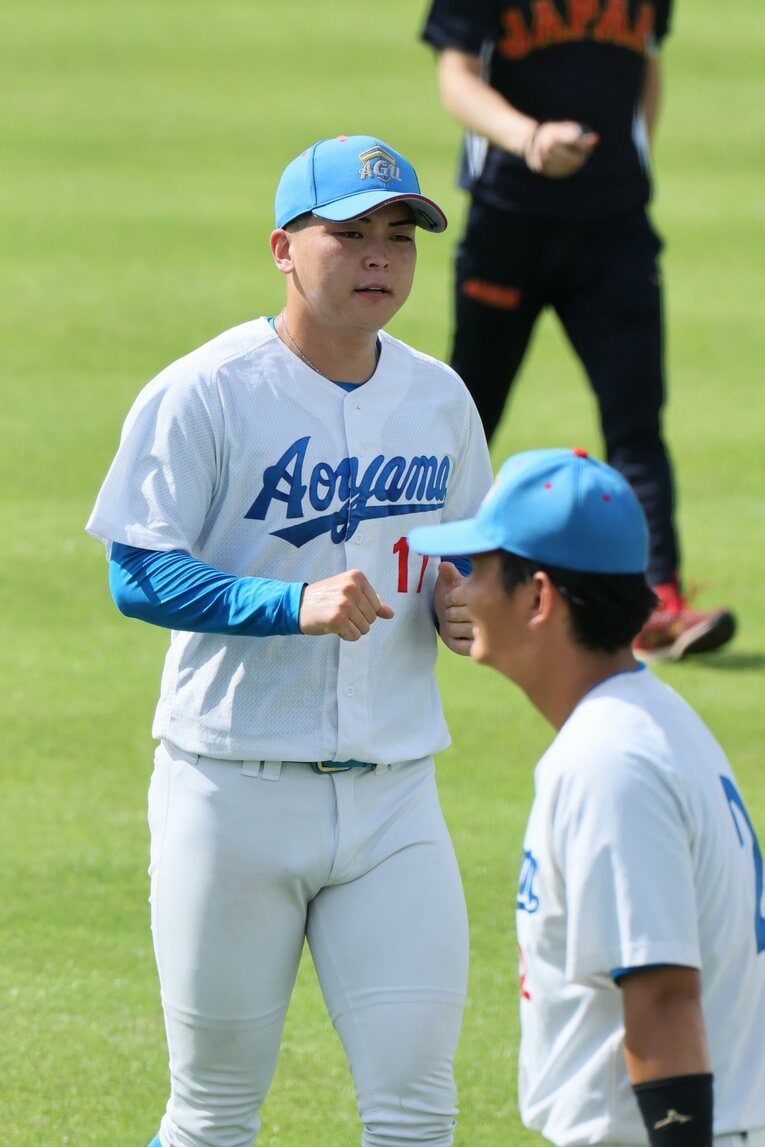 大学でも成長を見せた中西。大学日本代表でも中心選手として活躍した　©Shigeki Yamamoto