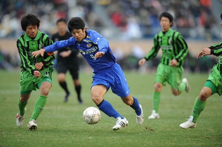 2008年の大迫勇也　©Sports Graphic Number