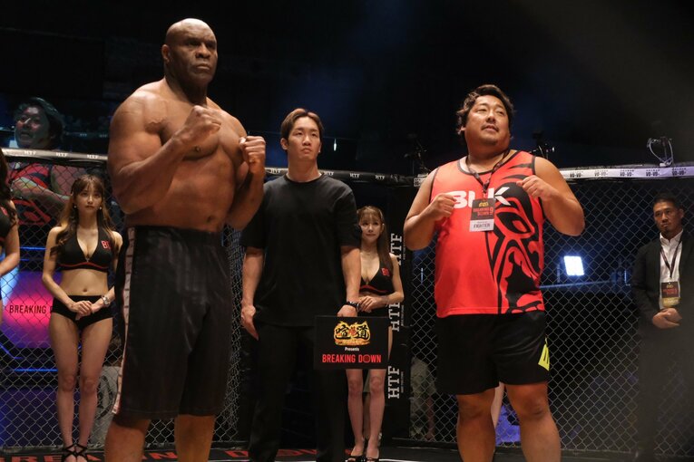 BreakingDown9会見にて　©Norihiro Hashimoto