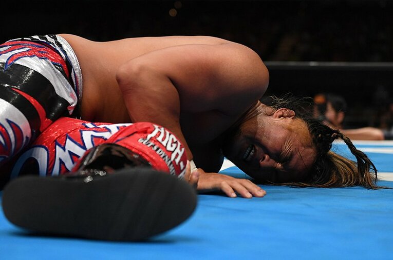 棚橋のモットーである「疲れない、落ち込まない、あきらめない」で、この最大の危機を乗り越えられるか？ ／ photograph by Essei Hara