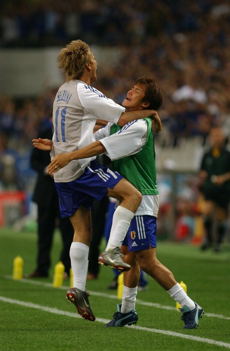 2002年日韓W杯ベルギー戦　©JMPA