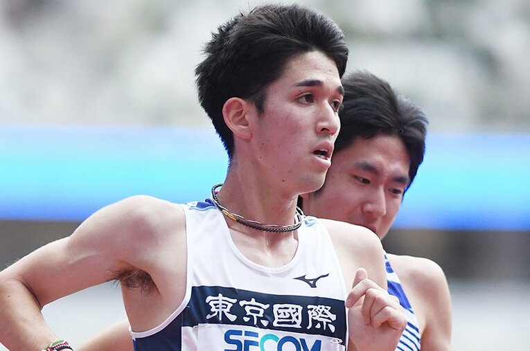 箱根駅伝を目指す大学にとって春の重要なレースは関東インカレ。チーム強化を着々と推し進めているのは、どの大学か？（写真は東国大・丹所） ／ photograph by AFLO