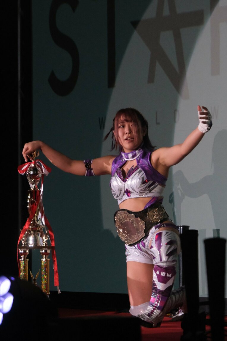 「年間ベストバウトだ！」スターダム地方大会に海外も熱狂…キッドvs.AZM、ハイスピードの“黄金カード”はいかに生まれたか？(38)