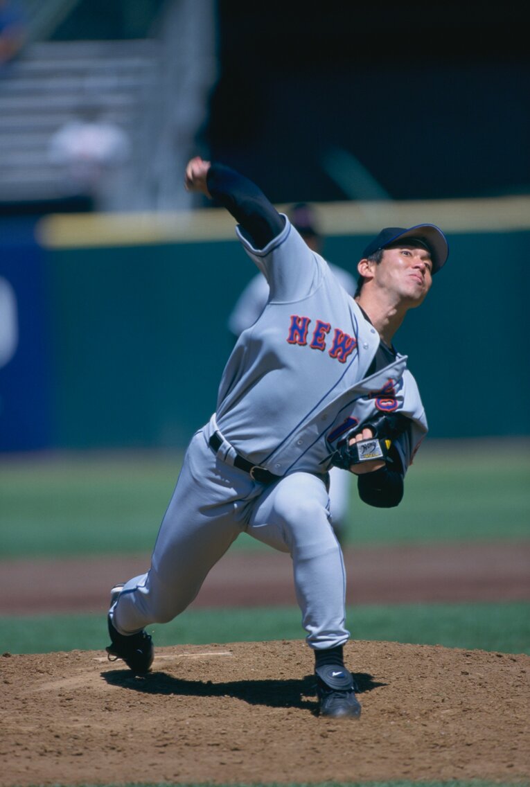 メッツ時代の野茂英雄　©︎Kazuaki Nishiyama