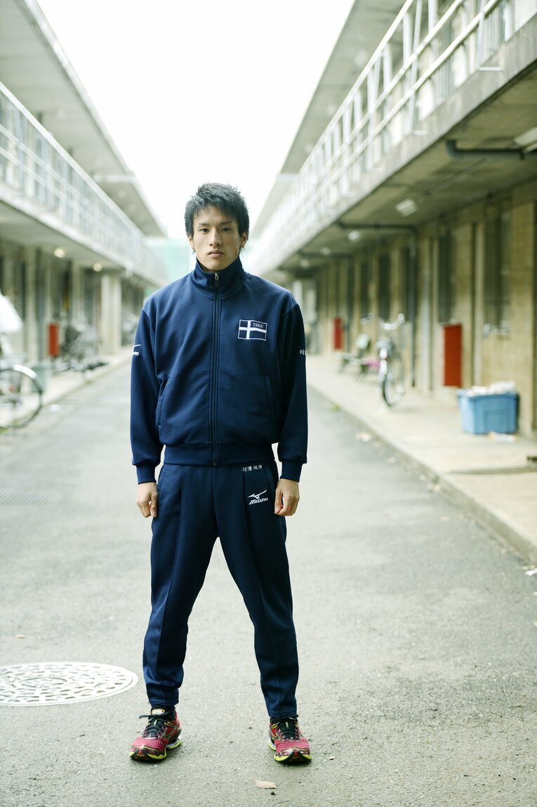 大学4年時、主将を務めた村澤　©BUNEGISHUNJU