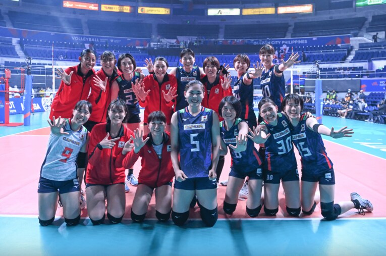 ネーションズリーグ予選ラウンド・ポーランド戦　©︎FIVB
