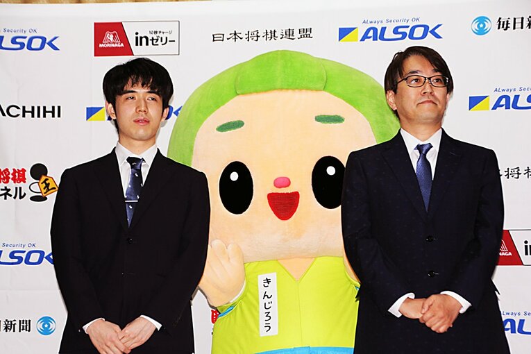 王将戦第1局前日の様子　©NumberWeb