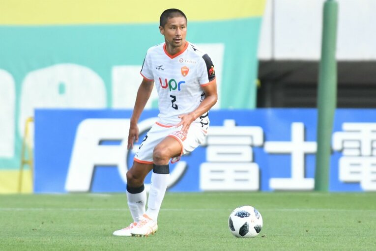 2018年レノファ山口 ／ photograph by Getty Images