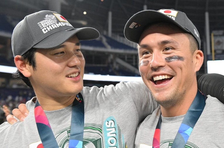 WBCで日本中を沸かせた大谷翔平とヌートバー　©Naoya Sanuki