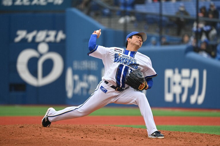 現在はDeNAでプレーする篠木健太郎　©Naoya Sanuki