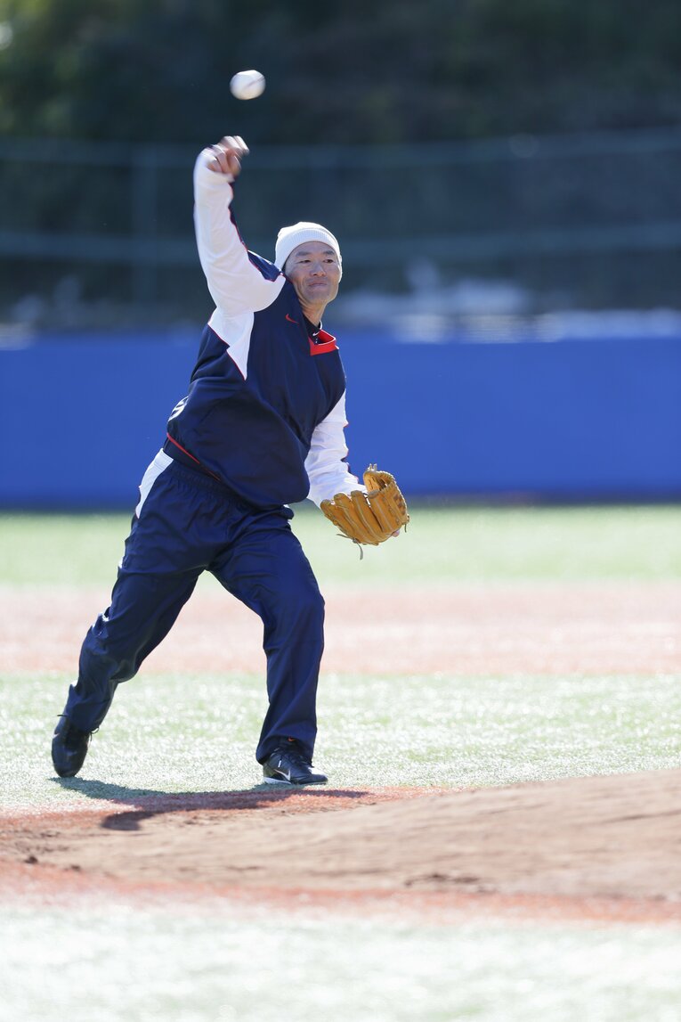 2013年から2年間、東大野球部で特別コーチを務めた桑田真澄氏　©BUNGEISHUNJU