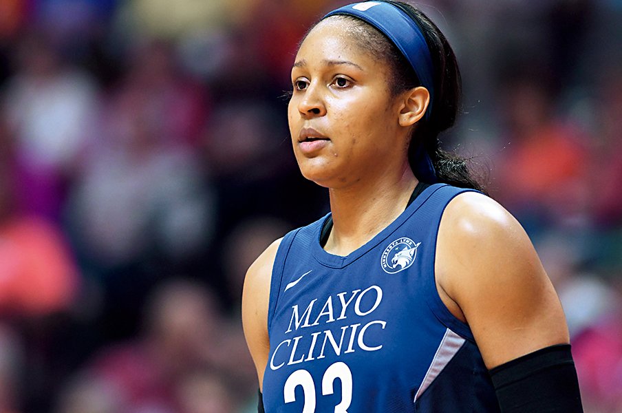 キャリアを中断して活動に専念。WNBAスター、人種差別解消の願い。<Number Web> photograph by Getty Images