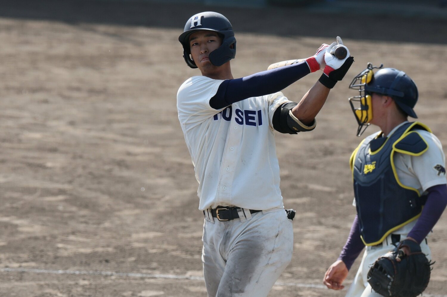 ヤクルトは1位で法大の松下を単独指名 ©︎Shigeki Yamamoto