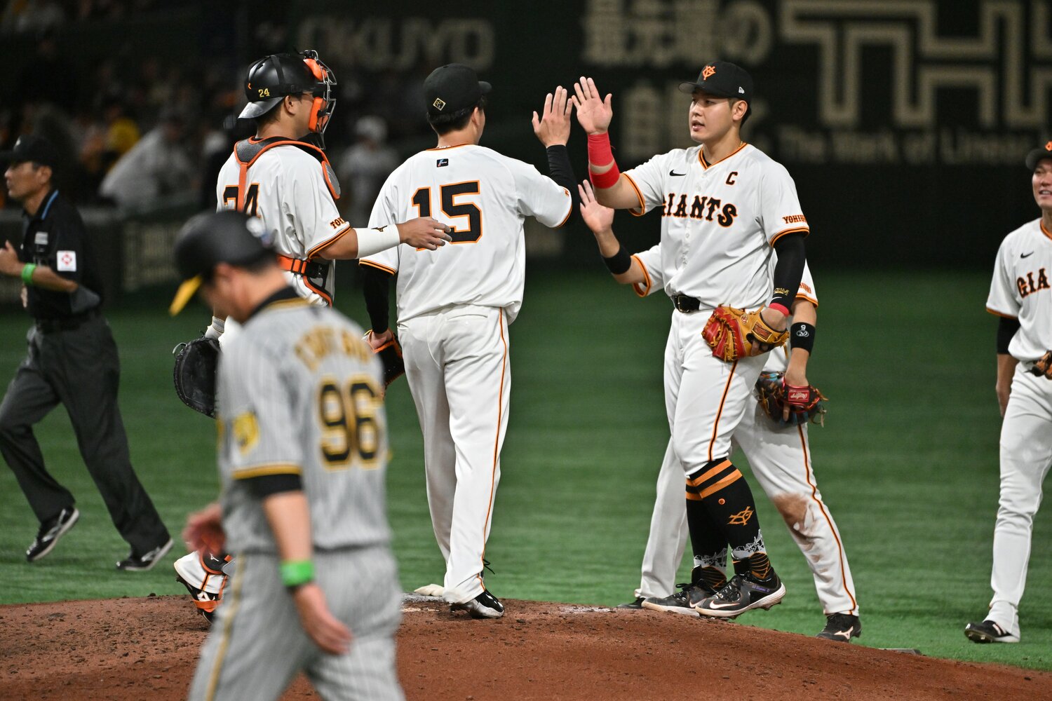 関東、北信越で1位になった巨人 ©Hideki Sugiyama