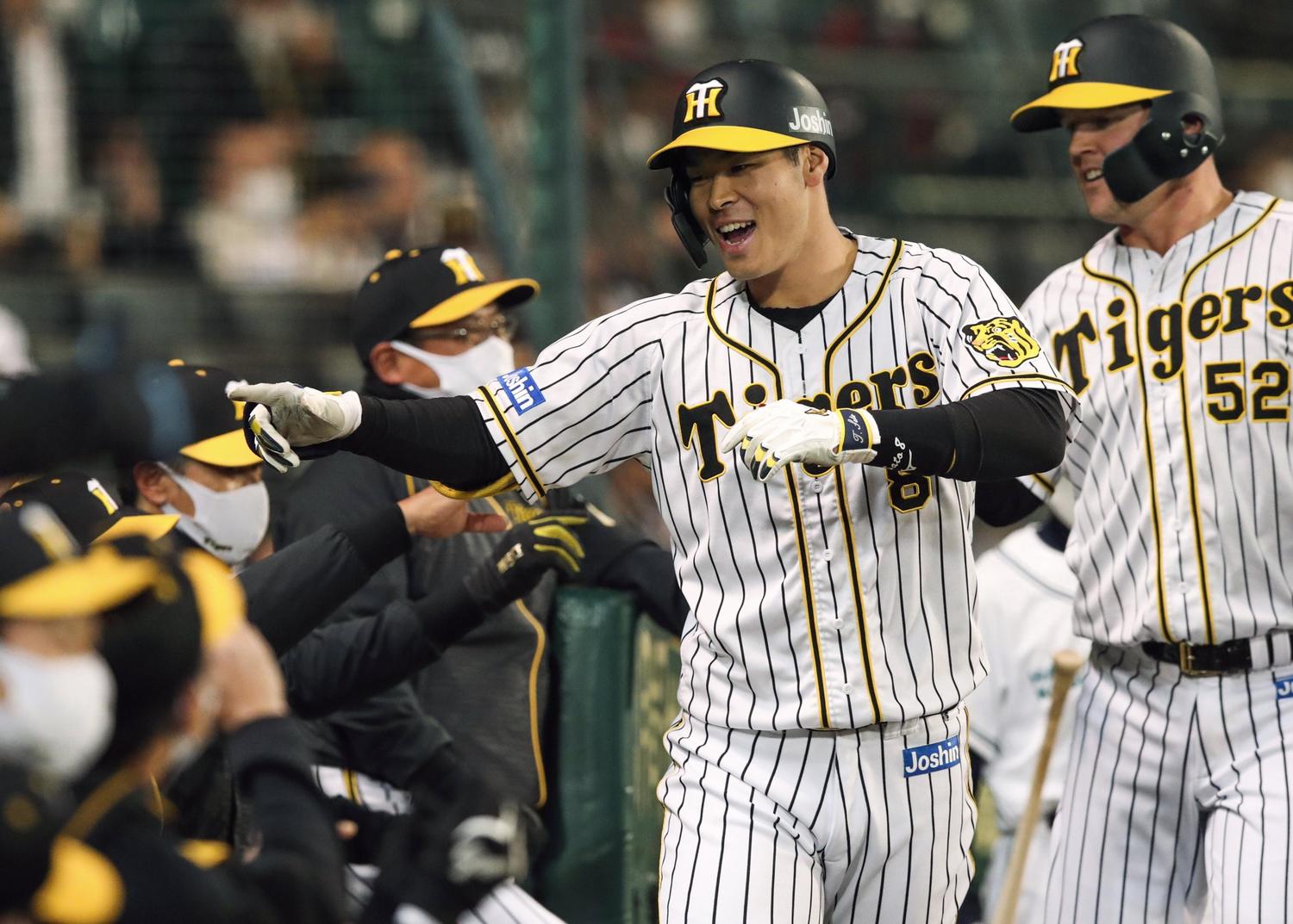 佐藤輝やサンズらを擁する今季は猛虎打線復活の予感がする©Kyodo News