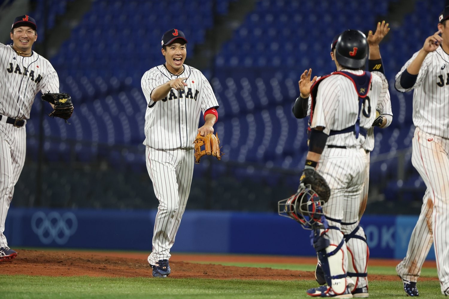 東京五輪大会MVPになり、侍ジャパン金メダルに大きく貢献した山田哲人。豊中市にある履正社高校出身 ©JMPA