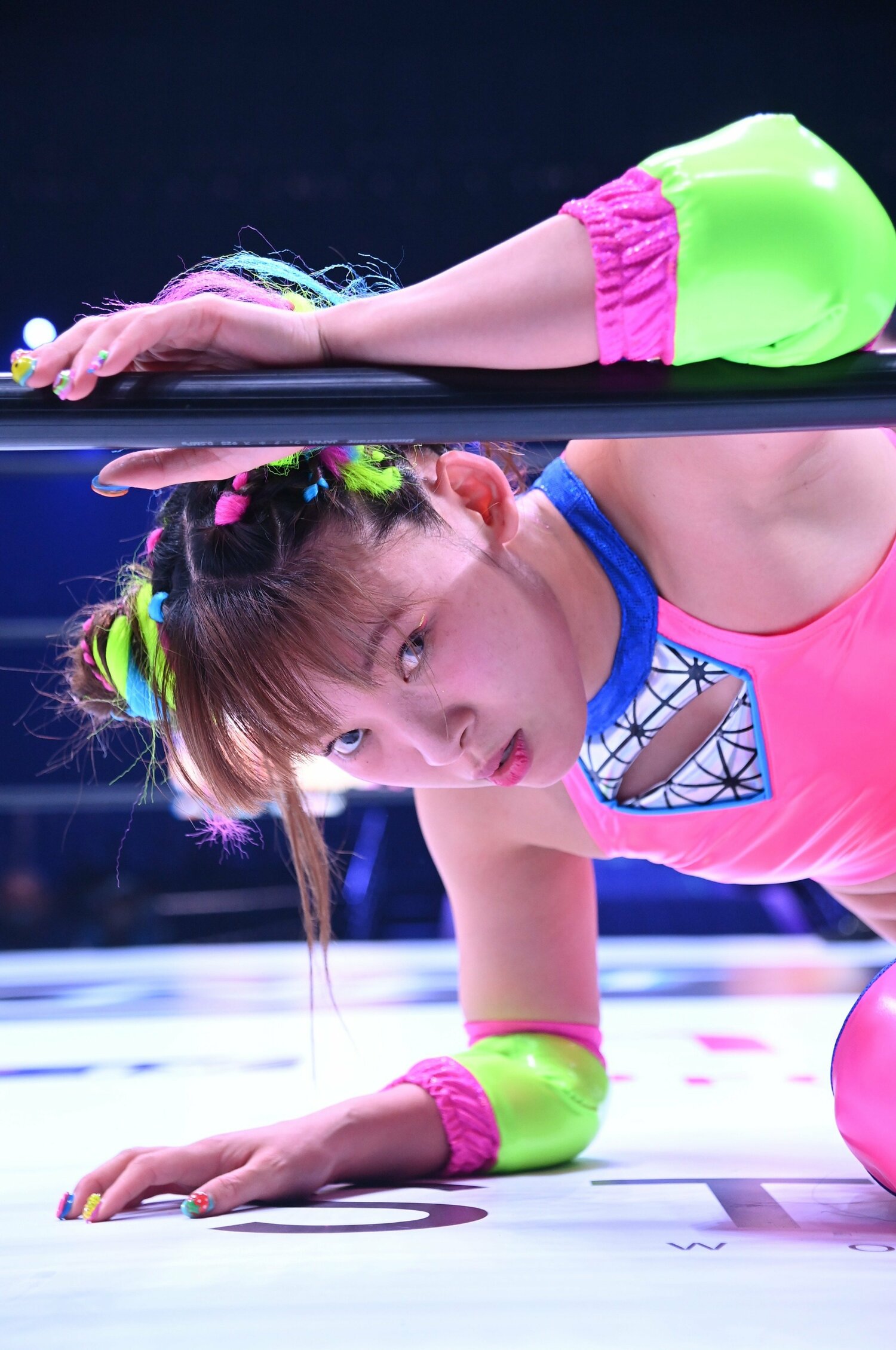 デビュー2戦目も敗れはしたが、プロレスへの真摯な覚悟が見える一戦だった　©STARDOM