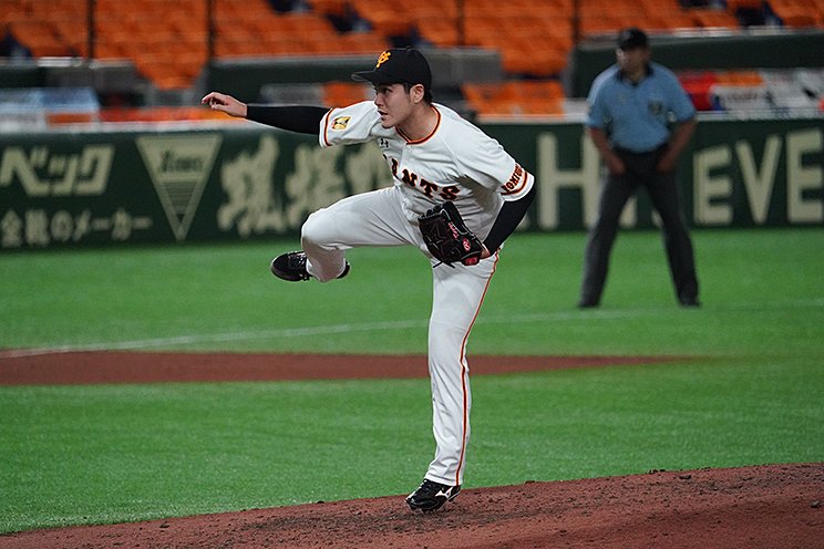 馬車馬の如く働いた中継ぎの鍵谷 (C)Hideki Sugiyama