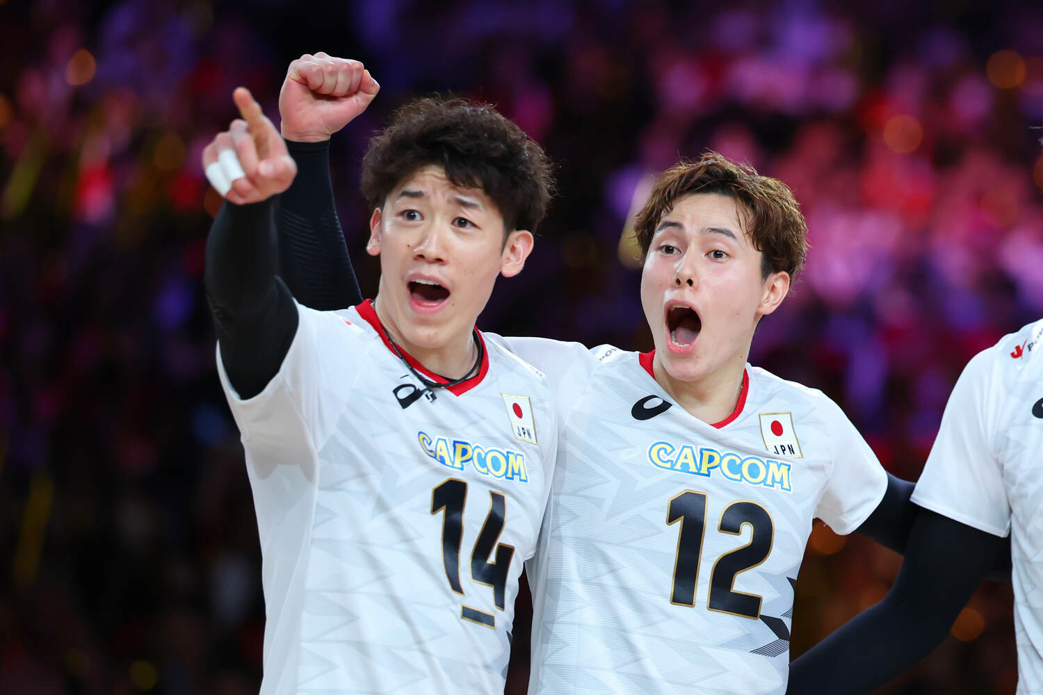 日本代表を牽引する石川祐希と、その背中を追う高橋藍　©︎Volleyball World
