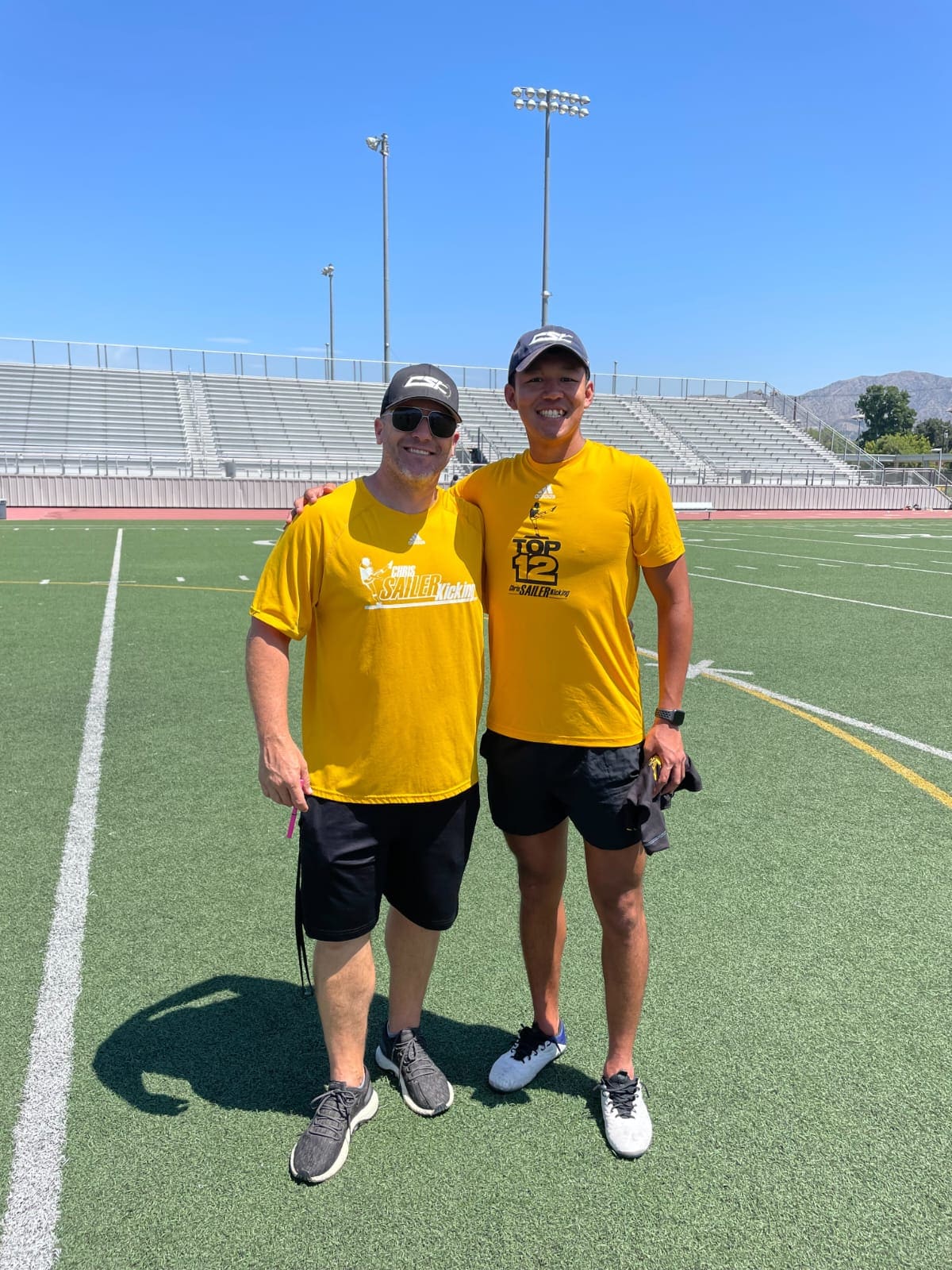 キャンプ行脚の甲斐もあり、全米で優秀選手だけが選抜される招待制のキャンプにも選ばれた／本人提供