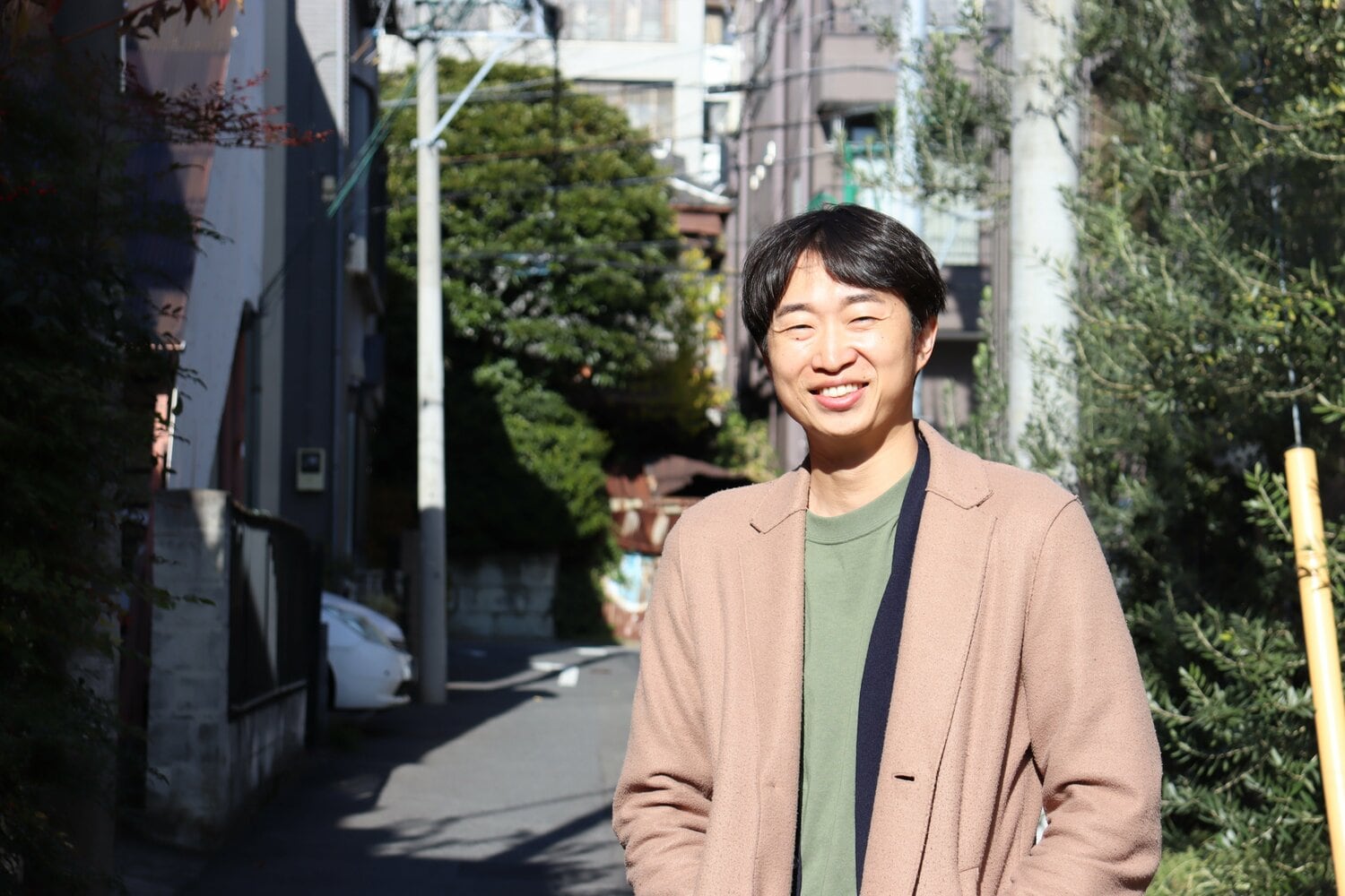 現在35歳になった寺田。SNSでの「騒動」に苦笑いする場面も　©︎Genki Taguchi