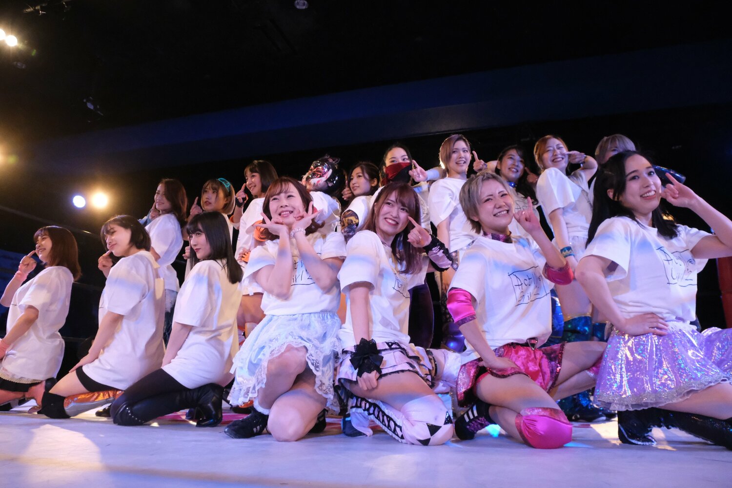 2月13日アクトレスリング公演のオープニングにて