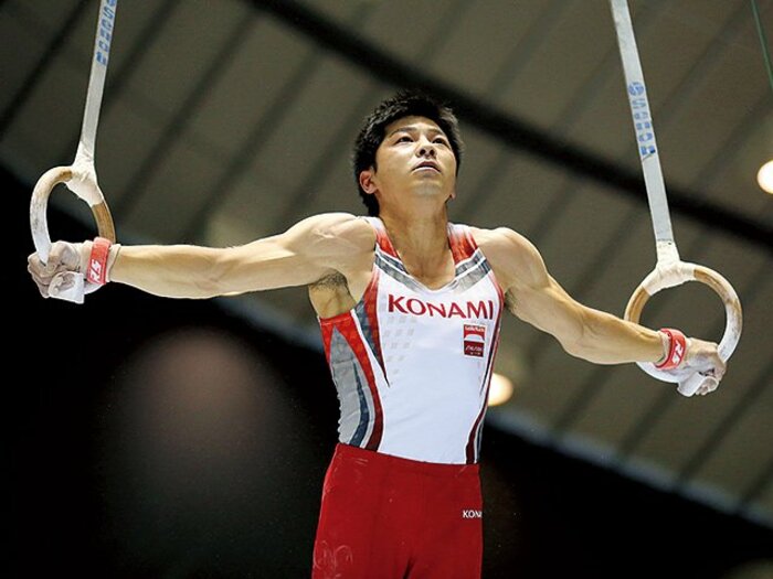 今度こそ表彰台の中央へ。山室光史が見据える五輪。~高3のインターハイでは内村の上に立った男~<Number Web> photograph by AFLO