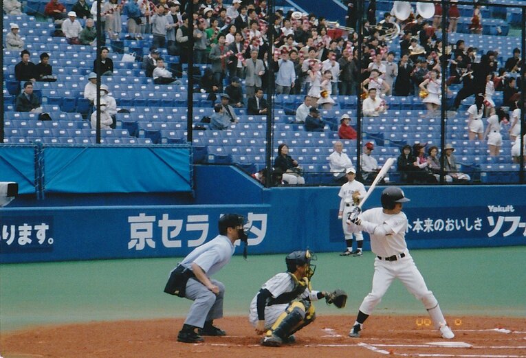 大学院在学中から六大学野球の審判員を務めた蒲原弘二郎