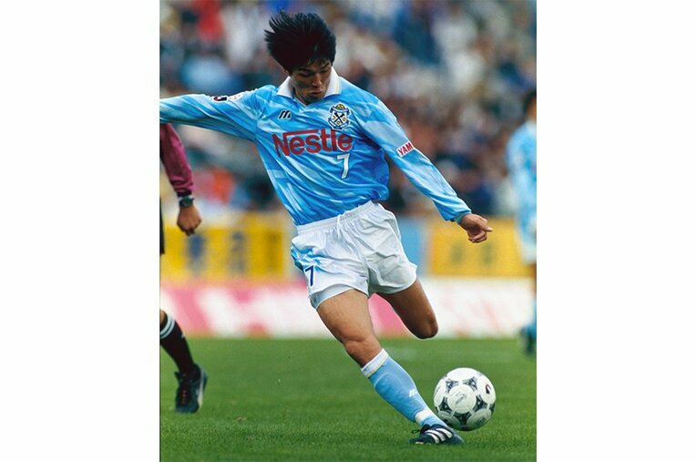 ジュビロ磐田時代の名波浩©Takao Yamada