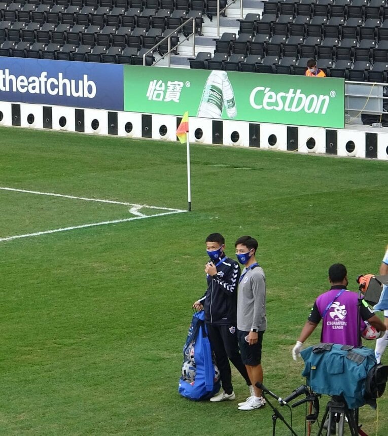 蔚山現代FC時代の津越さん（本人提供）