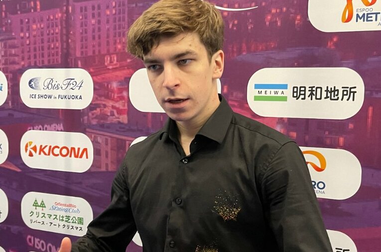 ウクライナ代表としてGPエスポー大会に出場したイヴァン・シュムラッコ ／ photograph by Akiko Tamura