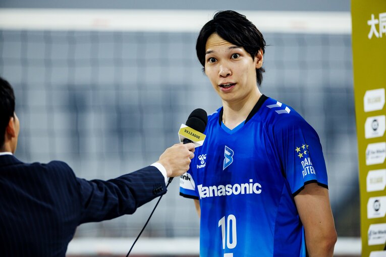 山内晶大（大阪ブルテオン）　©︎Kiichi Matsumoto