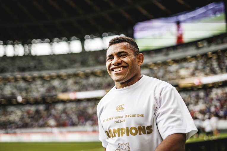 ジョネ・ナイカブラ（東芝ブレイブルーパス東京）©︎Kiichi Matsumoto