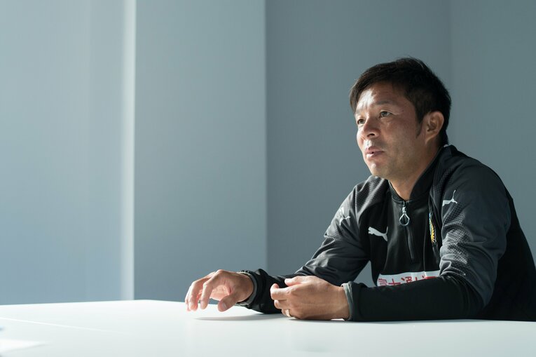 川崎フロンターレの鬼木達監督　©Nanae Suzuki