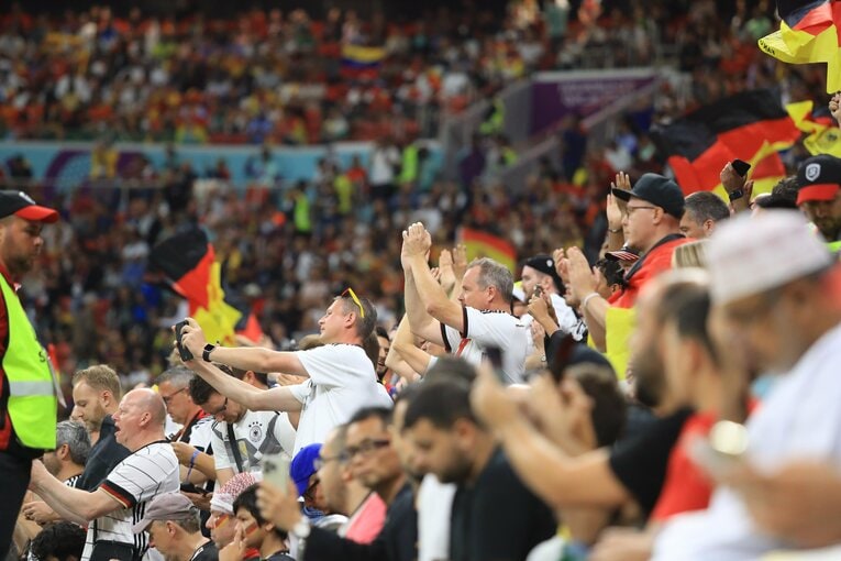 サポーター　©Kazuo Fukuchi/JMPA