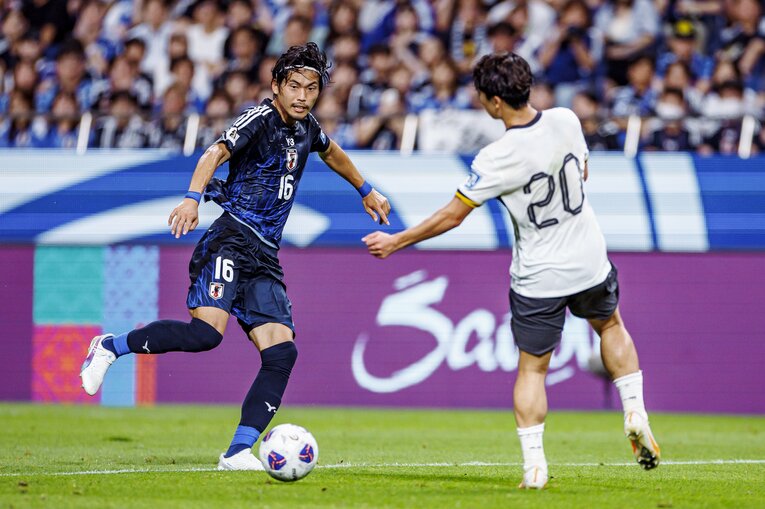 町田浩樹（2024年W杯アジア最終予選・中国戦）©︎Kiichi Matsumoto