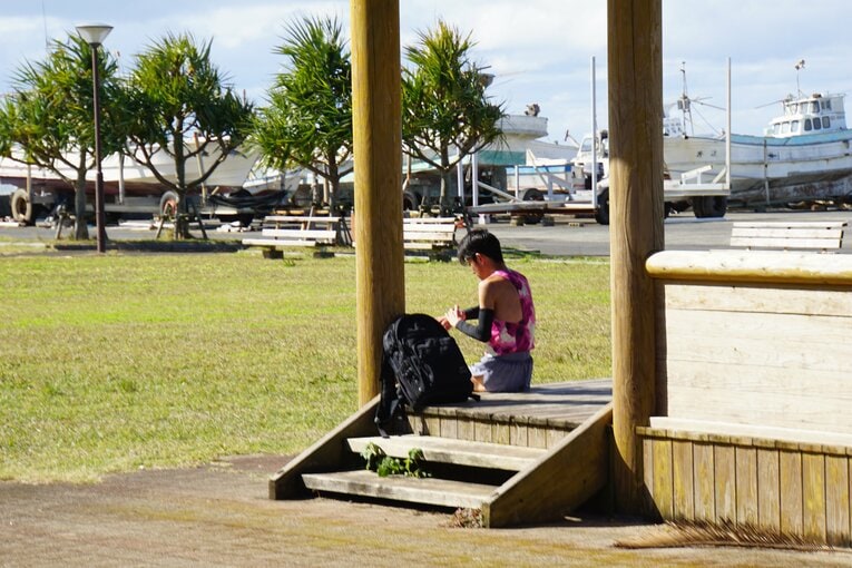 【1月の鹿児島合宿の様子…吉居大和＆徳之島ののカット集】©Number Web